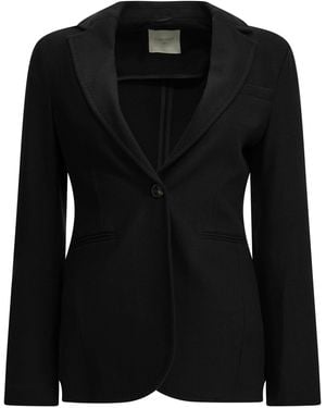 Circolo 1901 Jackets & Coats - Black