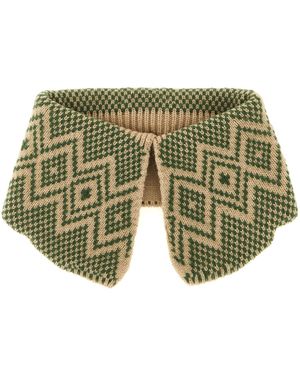 Dries Van Noten 'Martim' Collar - Green