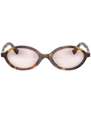 Miu Miu 0Mu 04Zs Sunglasses - Pink