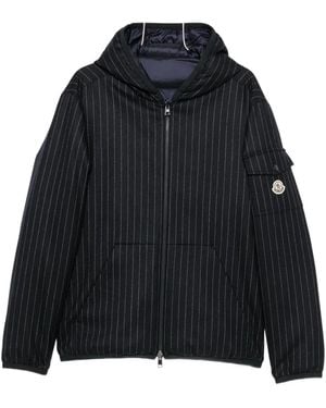 Moncler Aqua Ceze Reversible Hooded Jacket - Black
