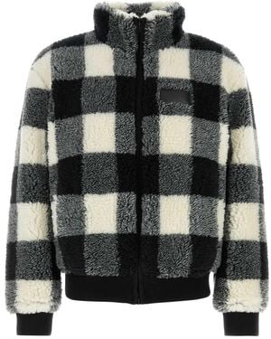 Givenchy Check Teddy Jacket - Black