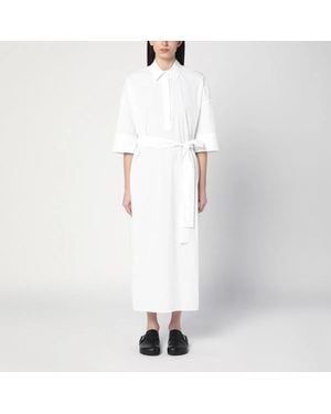 P.A.R.O.S.H. P.A.R.O.S.H. Chemise Dress - White