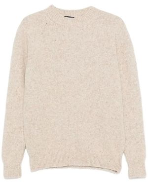 Herno Alpaca Blend Crewneck - Natural
