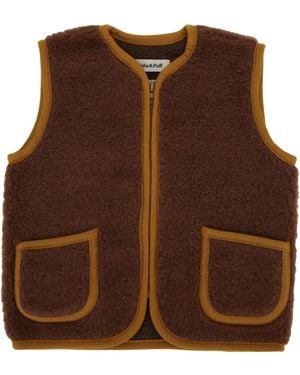 MISHA&PUFF Pepitko Vest - Brown