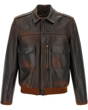 Golden Goose 'Journey' Bomber Jacket - Grey