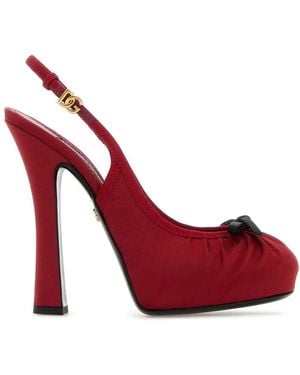 Dolce & Gabbana Dolce & Gabbana Slingback - Red