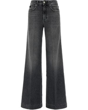 Jacob Cohen Pant 5Pkt Wide Legpalazzo High Risejackie - Black