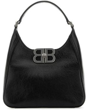 Balenciaga Bb Soft Hobo S - Black