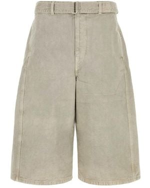 Lemaire Denim Short - Grey