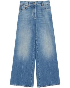 Valentino Straight-Leg Jeans - Blue