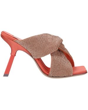 Sebastian Milano 'paris' Mules - Brown