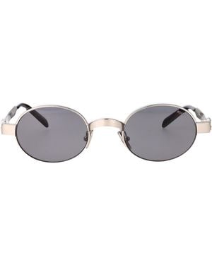 Miu Miu Metal Sunglasses - Gray