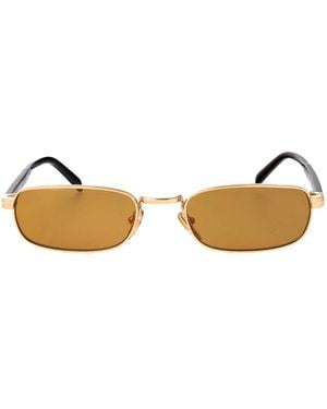 Prada Metal Sunglasses - Metallic