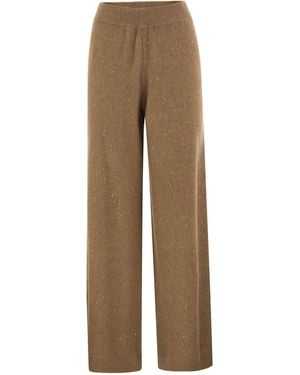 Fabiana Filippi Knitted Trousers - Natural