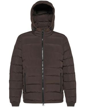 Geox Spherica Padded Down Jacket - Brown