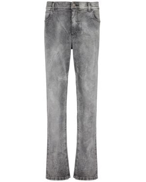 Balmain Regular Fit Jeans - Gray