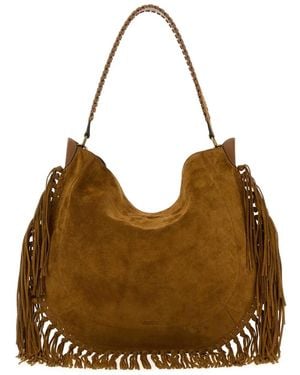 Isabel Marant Oskan Hobo Soft - Brown