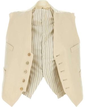 Maison Margiela Gilet - Natural