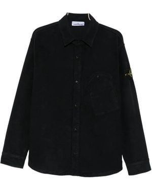 Stone Island 1200030 Overshirt - Black