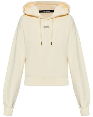 Jacquemus The Gros Grain Hoodie - Natural