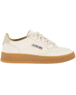 Autry Medalist Low - White
