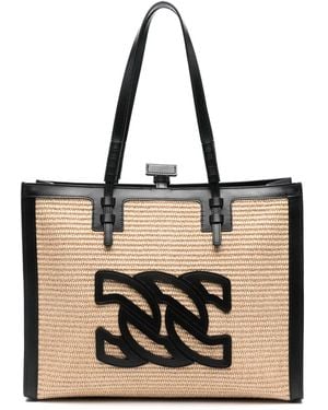 Casadei Beau Rivage Shopping Bag - Black