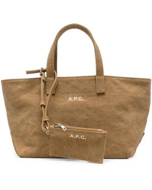 A.P.C. Le Drummer Toile Bag - Natural