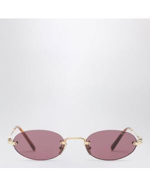 Miu Miu Logo Sunglasses - Pink