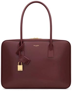 Saint Laurent "Sac De Jour" Bag - Red