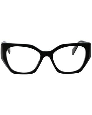 Prada Acetate Glasses Optical - Black
