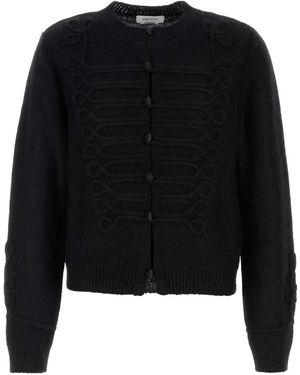 McQueen Viscose Blend Cardigan - Black