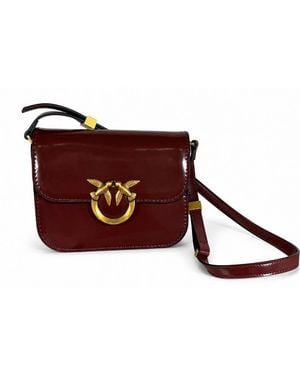Pinko Leather Bag - Brown