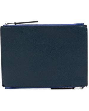 Paul Smith Wallet Travel Zip Pch - Blue