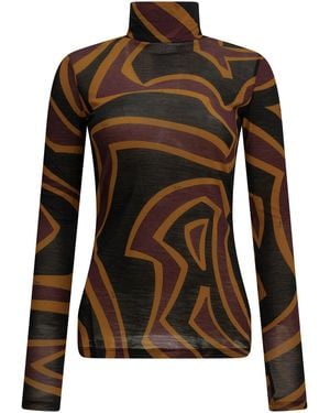 PUCCI "Labirinto" Casual Top - Black