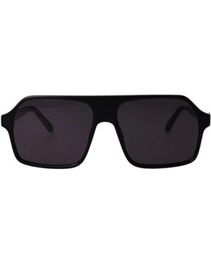 Palm Angels Shiny Acetate Sunglasses - Black