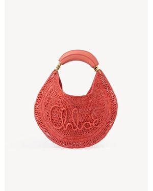 Chloé Summer Banana Hobo Bag - Red