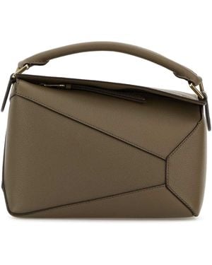 Loewe Puzzle Edge Small Bag - Brown