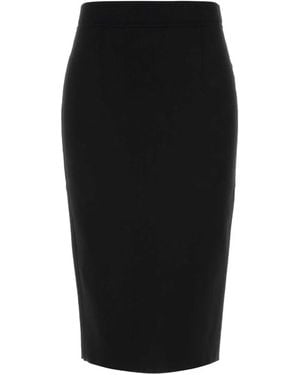 Tom Ford Compact Double Face Technical Viscose - Black