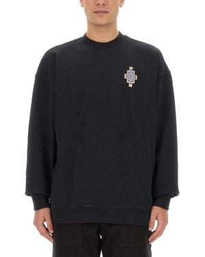 Marcelo Burlon Optical Cross Sweatshirt - Black