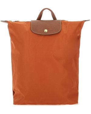 Longchamp M Le Pliage Backpack - Orange