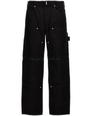 Givenchy 'Zip Off Carpenter' Jeans - Black
