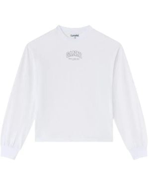 Ganni Organic Cotton Jersey - White