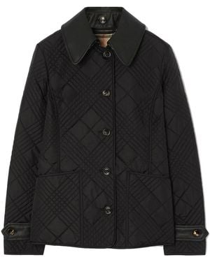 Burberry Fernleigh Quilted Nylon Jacket - Black