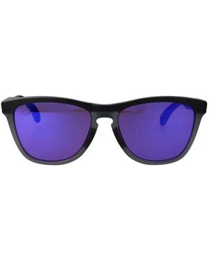 Oakley Matte Acetate Sunglasses - Blue
