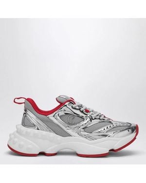 Christian Louboutin So Flo Running Trainer - Grey