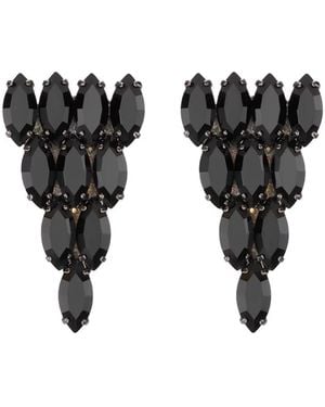 Gucci Geometric Shape Earrings - Black