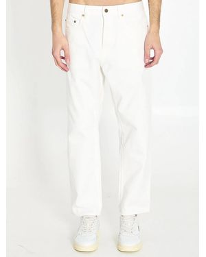Golden Goose Cotton Trousers - White