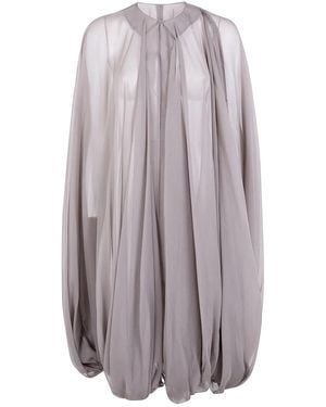 Rick Owens "Luxor" Cape - Grey