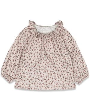 Teddy & Minou Teddy & Minou M/L Bubble Shirt - Natural
