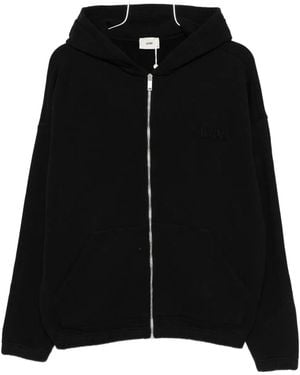 Autry Full-Zip Hoodie - Black